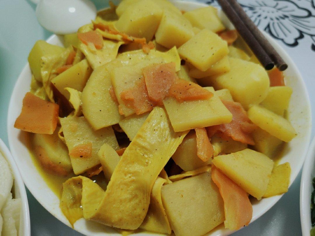 全蔬咖喱土豆