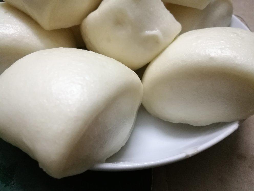 面包机版超松软牛奶馒头