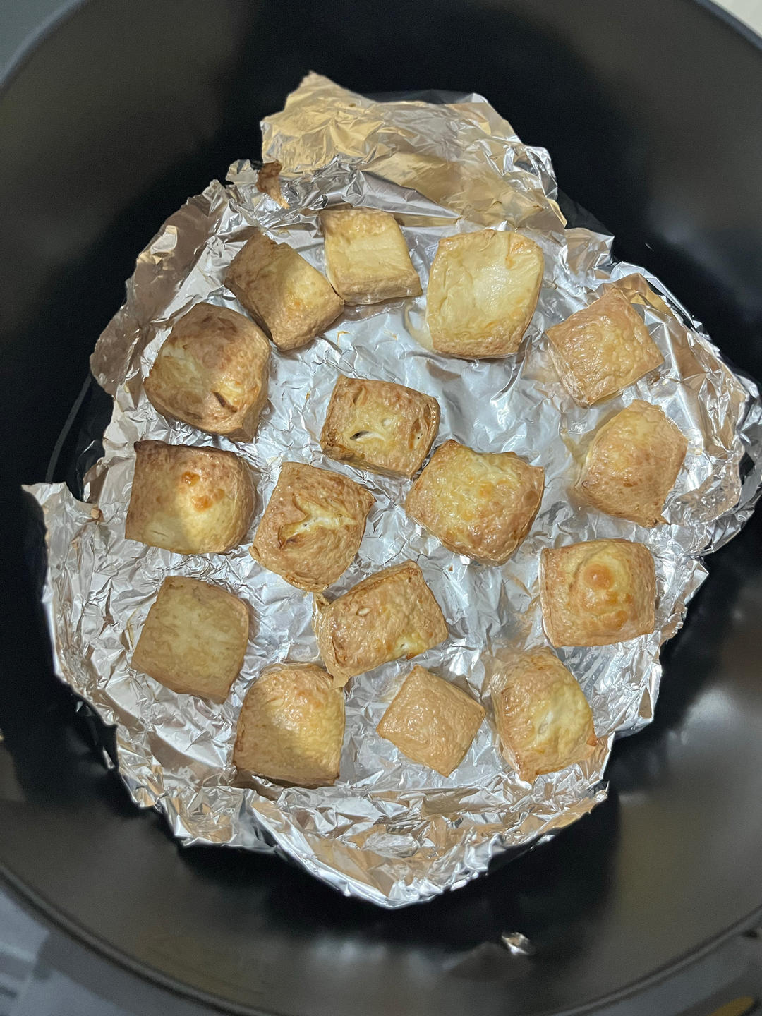 无敌好吃的低脂炸豆腐～空气炸锅版