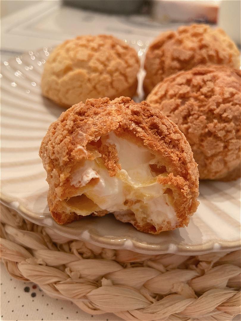 十分美味的酥皮泡芙