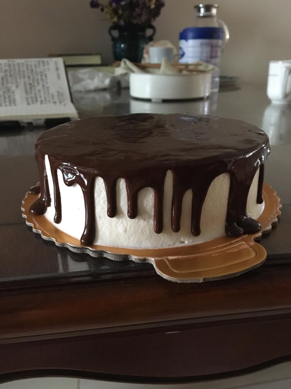 蛋糕淋面之一：甘那许淋面（详细解答淋面太稠的问题）