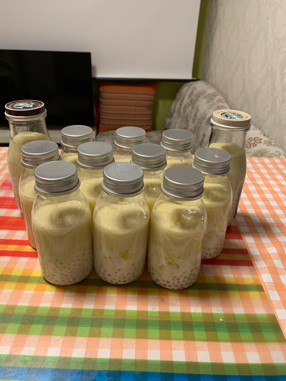 自制椰香浓郁的杨枝甘露‼️巨好喝零失败