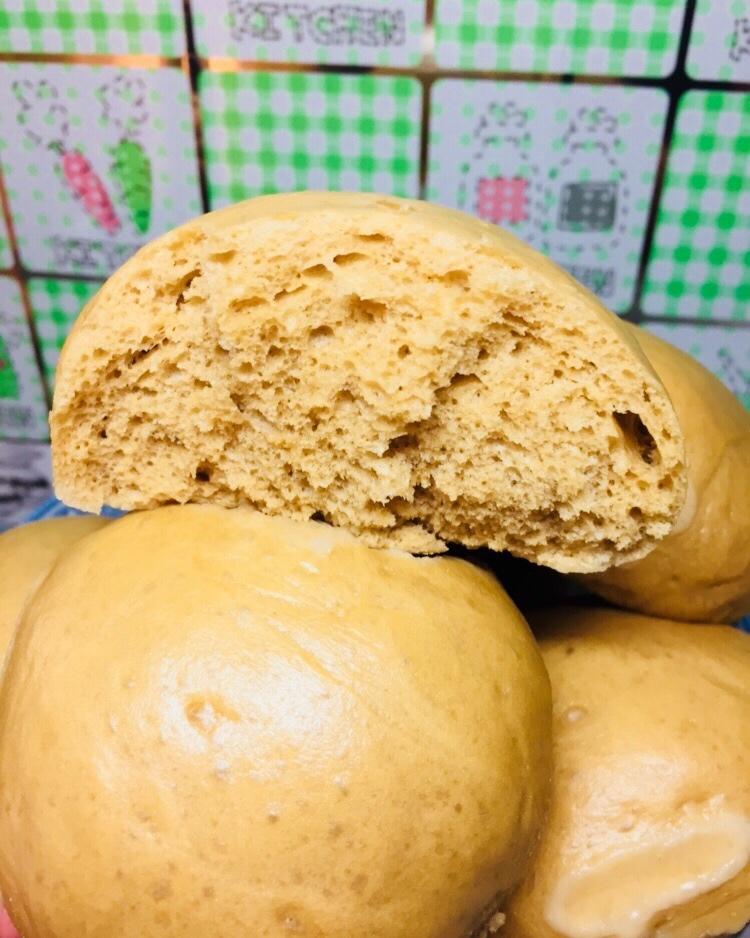 有着面包口感的红糖馒头（一次发酵）