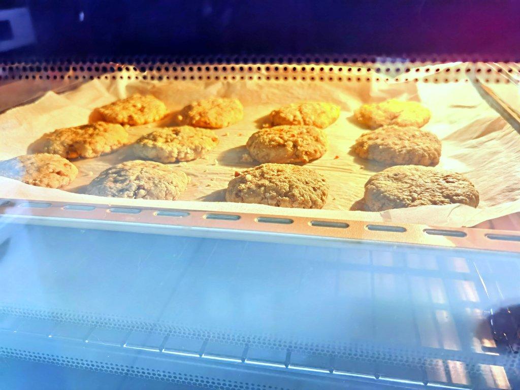 燕麦杏仁粉消化饼（消耗杏仁粉）无面粉