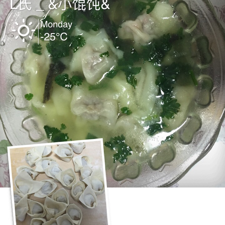 鲜肉馄饨