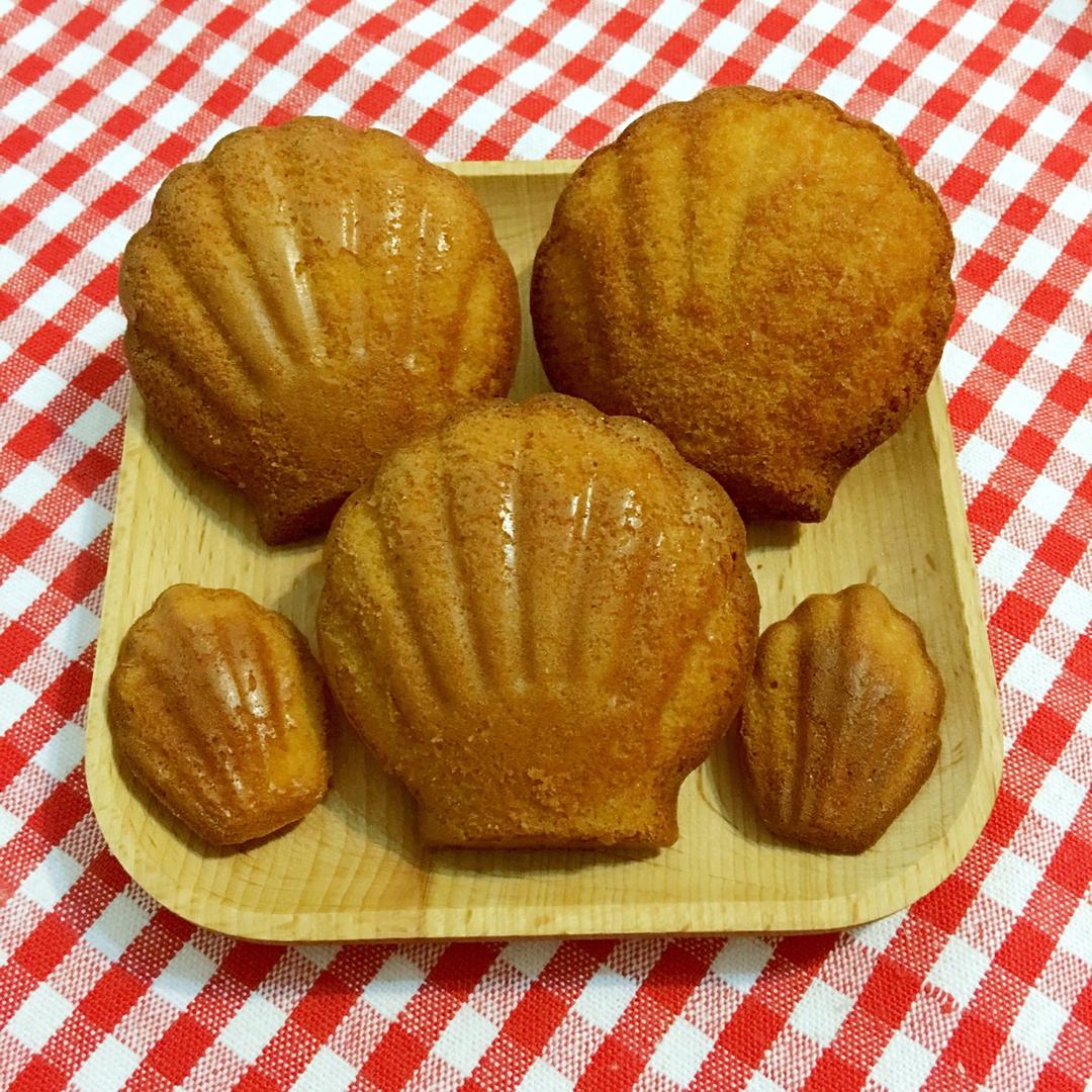 【视频食谱】太妃海盐玛德琳