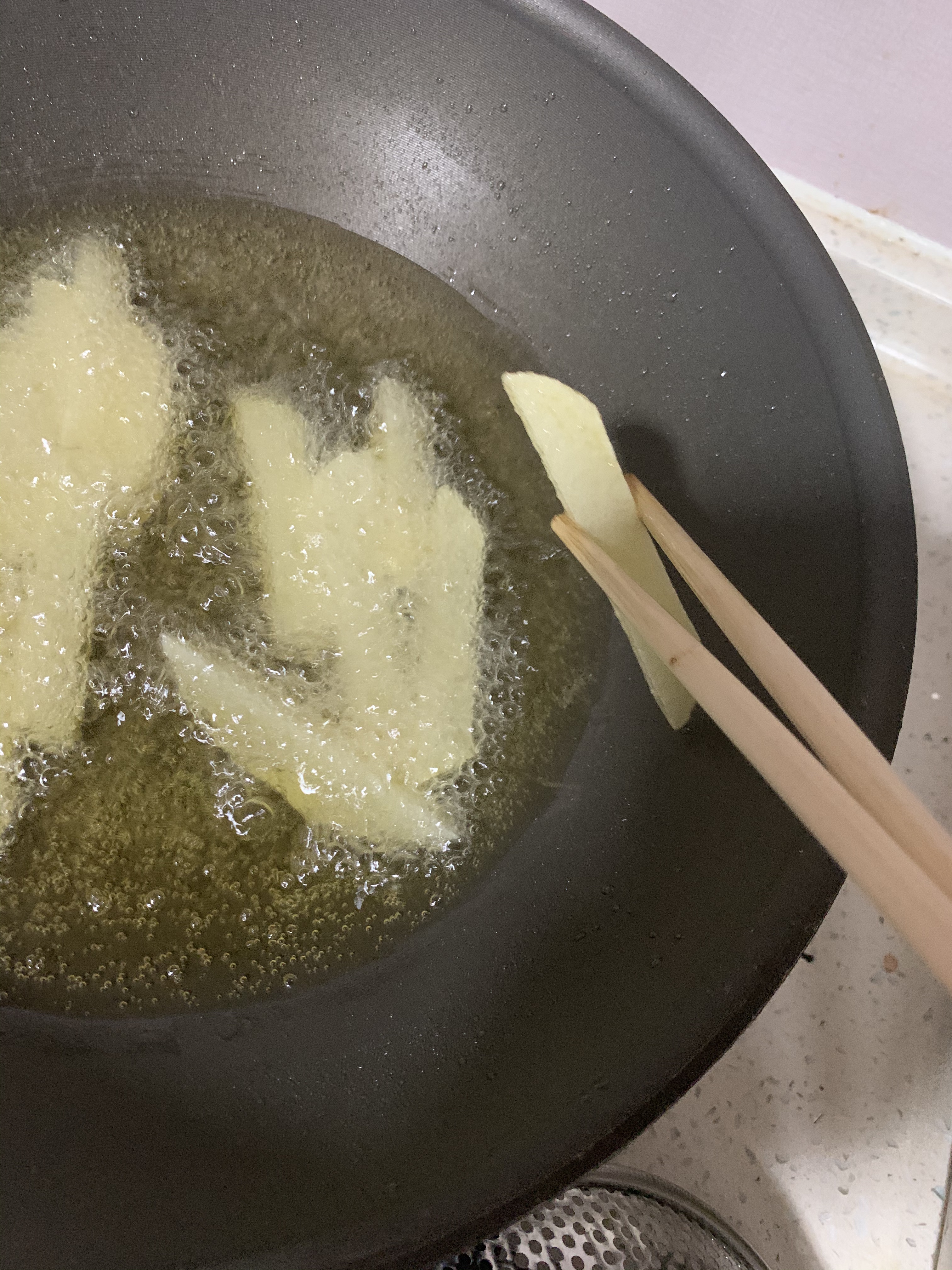 自制炸薯条🍟配方简单的做法 步骤9