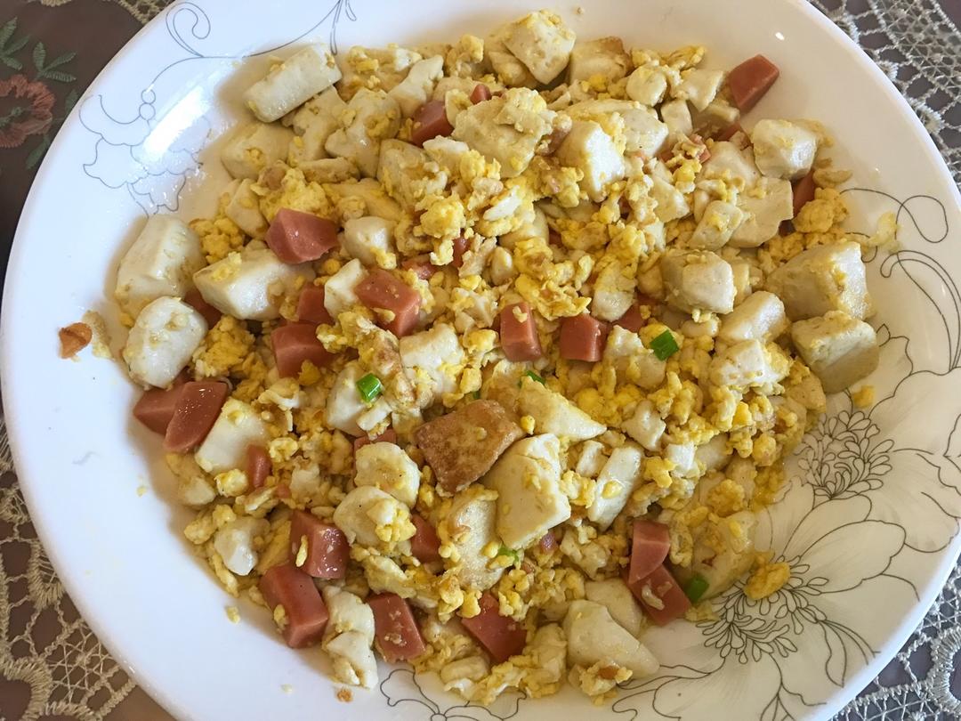 蛋包豆腐丁