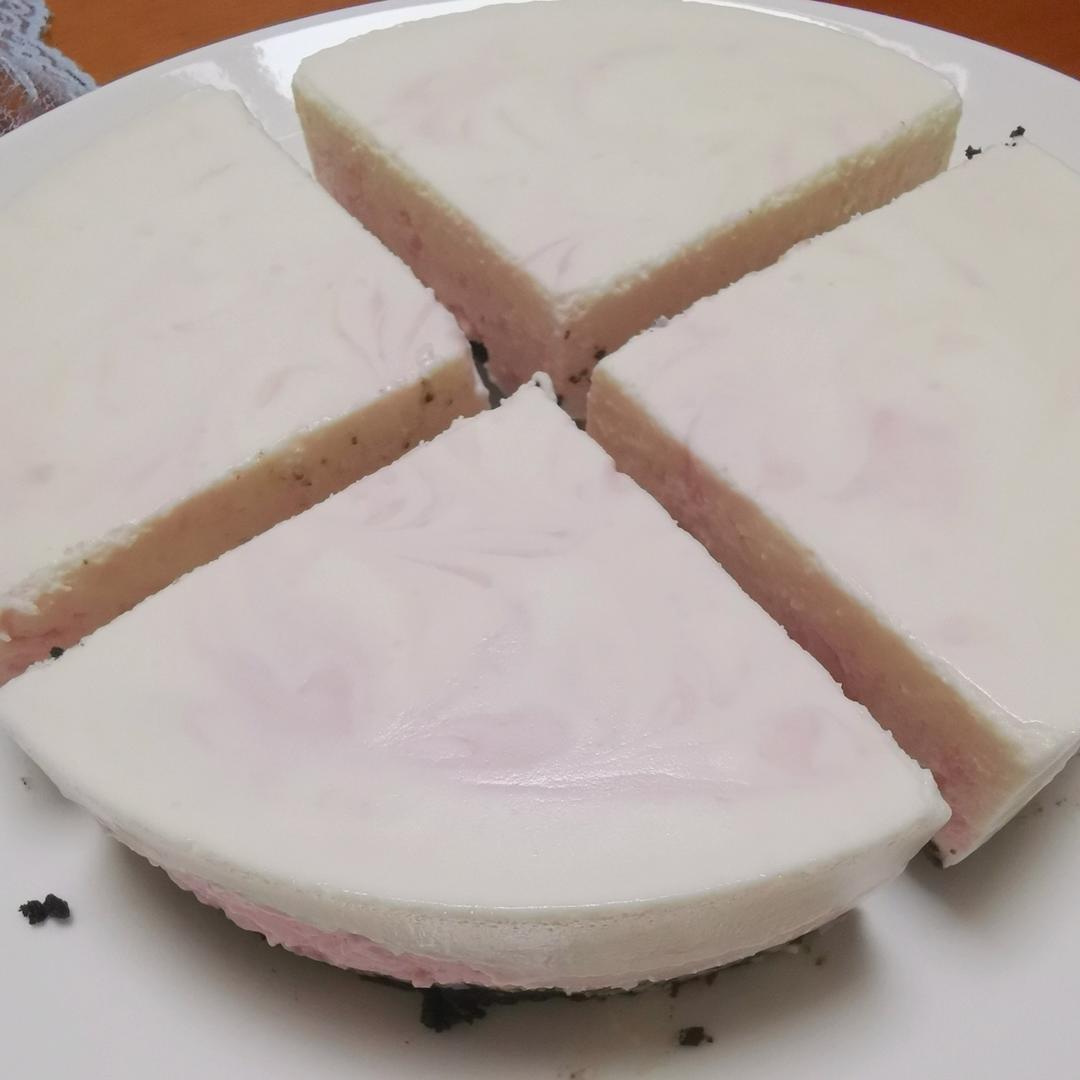 无需烤箱🍓草莓大理石慕斯|搅一搅就🆗