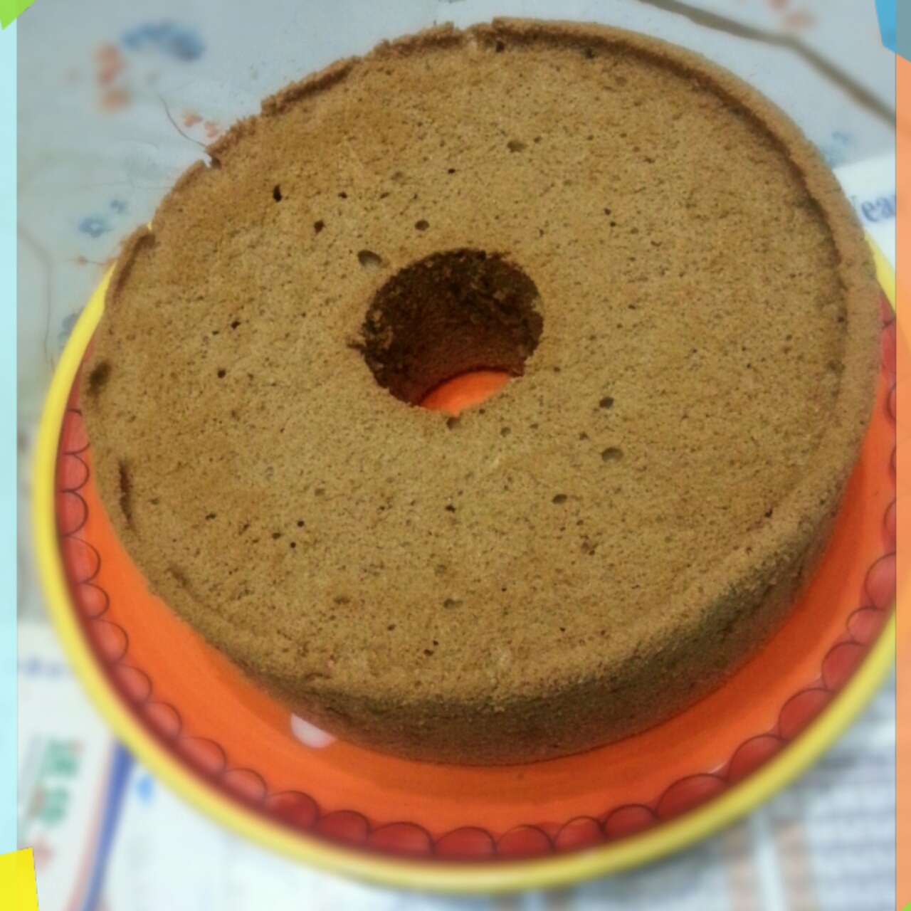 咖啡百利甜戚风