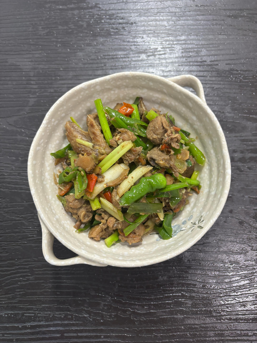 广东家庭版子姜炒鸭