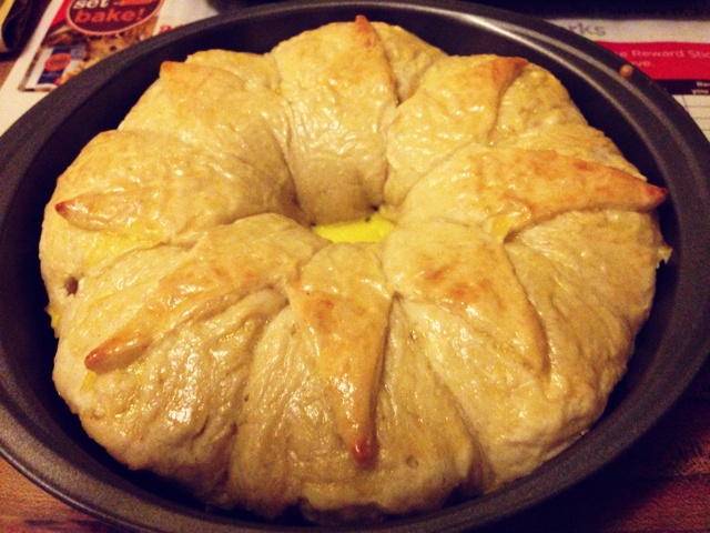 皇冠花朵面包（面包机版和面）