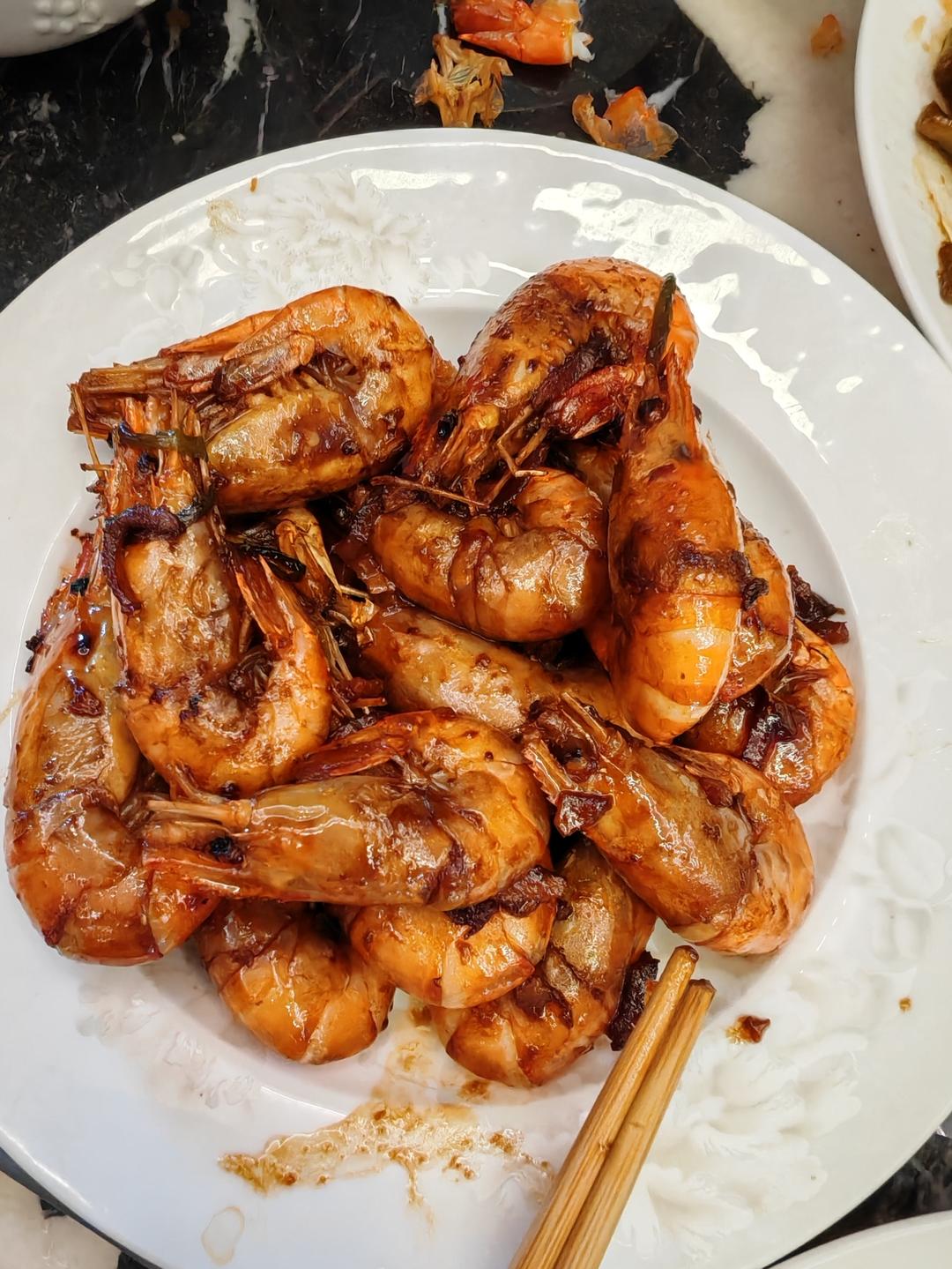红烧大头虾