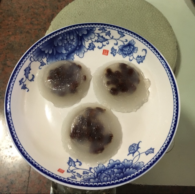 水晶西米布丁