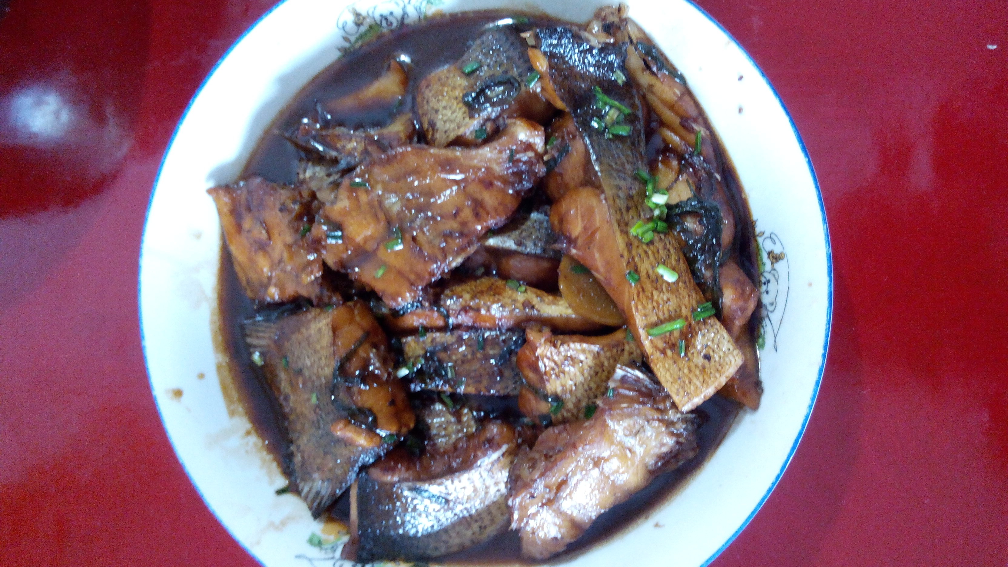 红烧鱼块