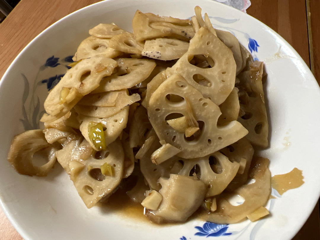最简单味道惊艳的糖醋藕片