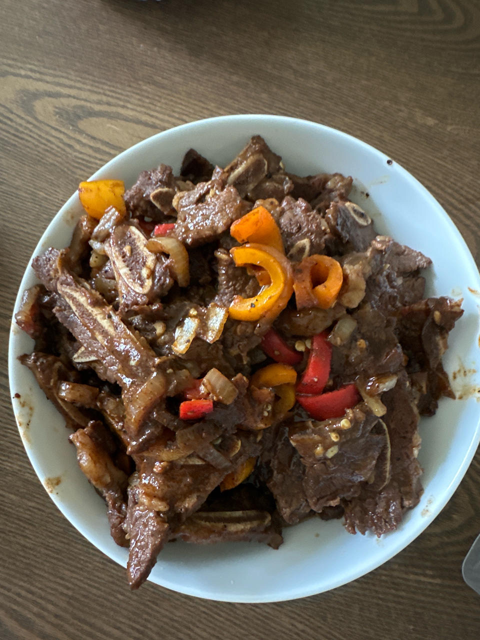 黑椒牛仔骨