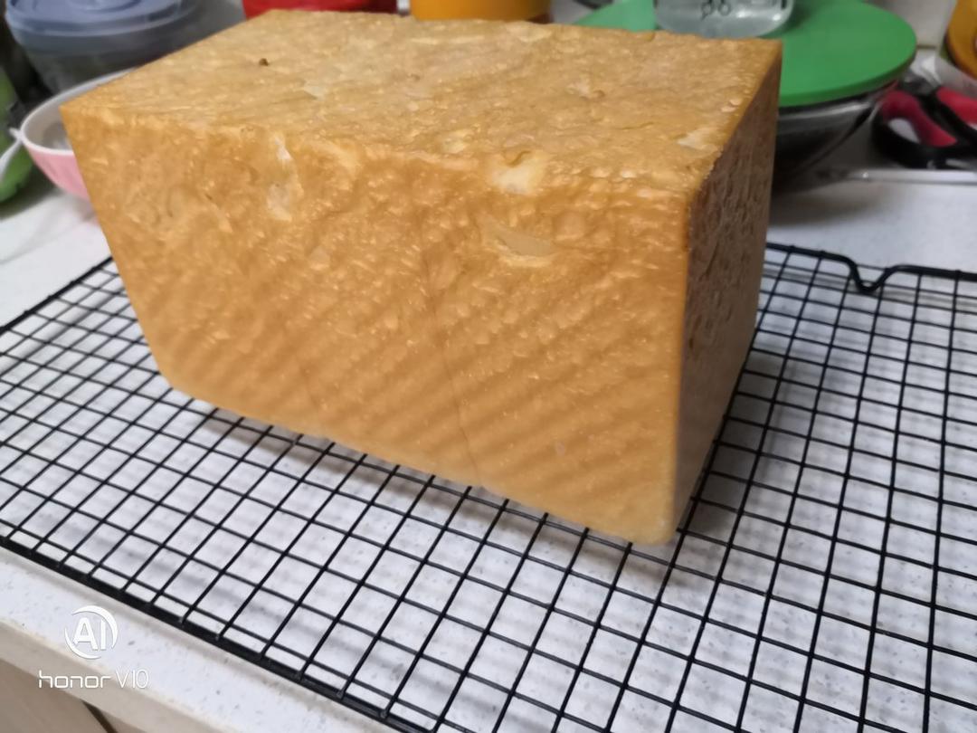 夺命软吐司(๑´ڡ`๑)超软拉丝极速方便的一次发酵吐司