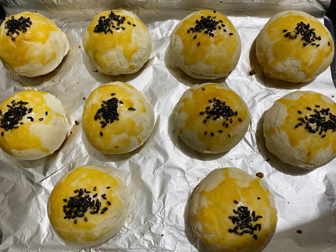 用了七年的方子-蛋黄酥