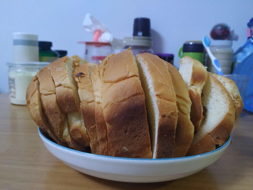 吐司，奶香手撕面包，超级香浓