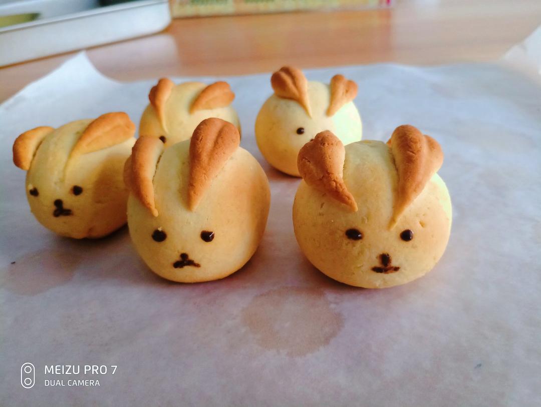 日式烧果子，可以吃的可爱兔兔