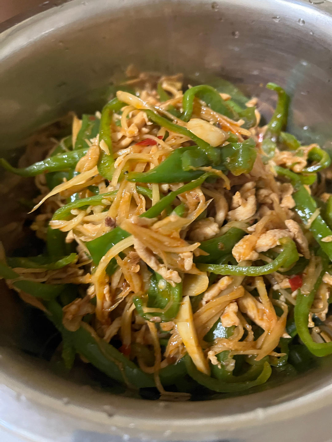 鲜辣过瘾，巨下饭的子姜肉丝