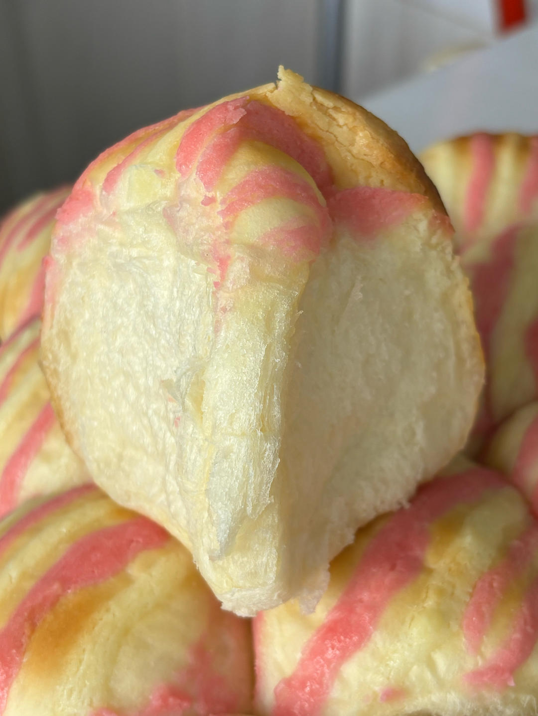 养乐多奶油小面包