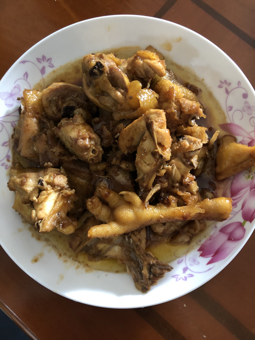 广东名菜---沙姜焗鸡