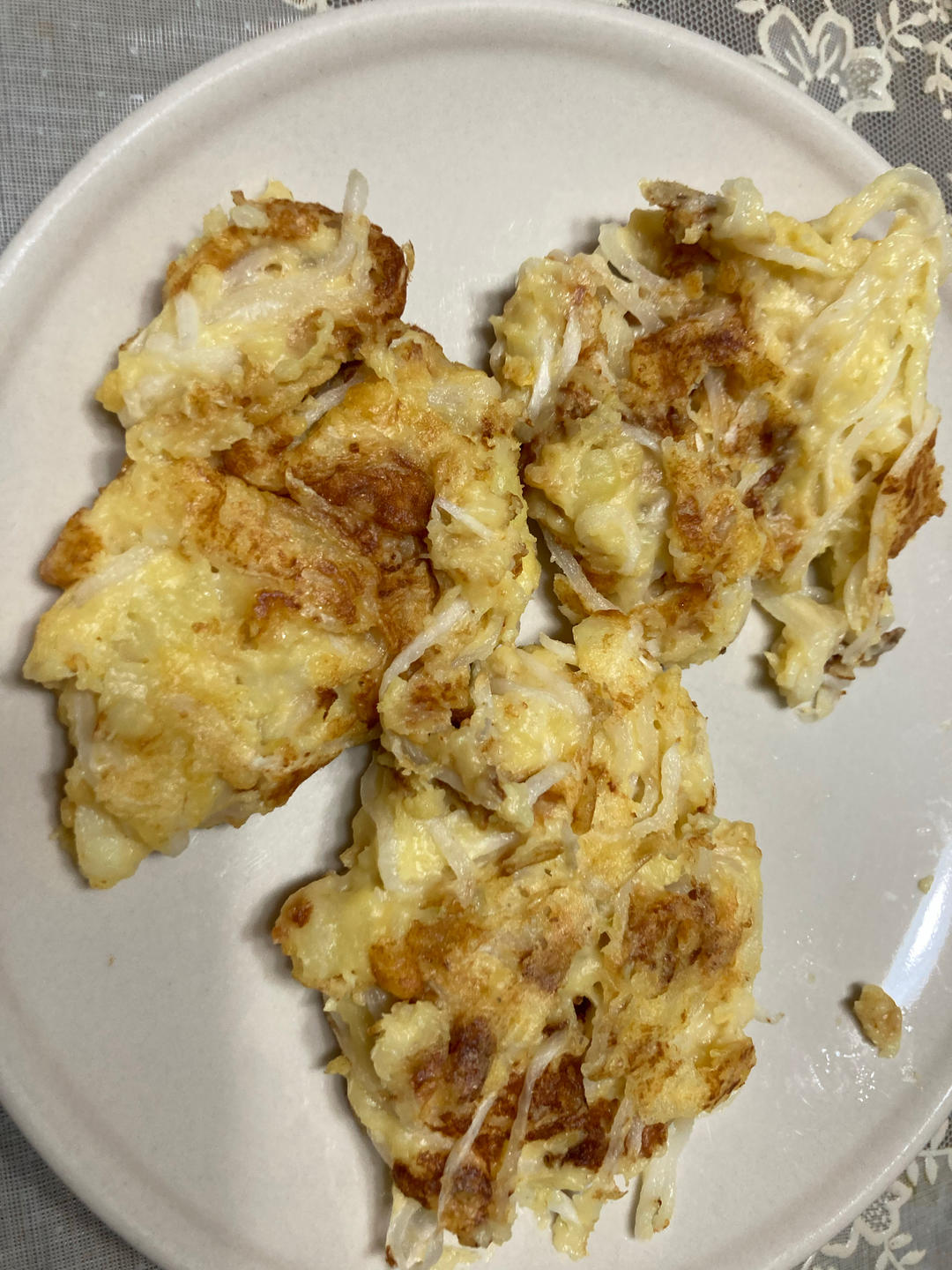 土豆饼(土豆胡萝卜丝饼)