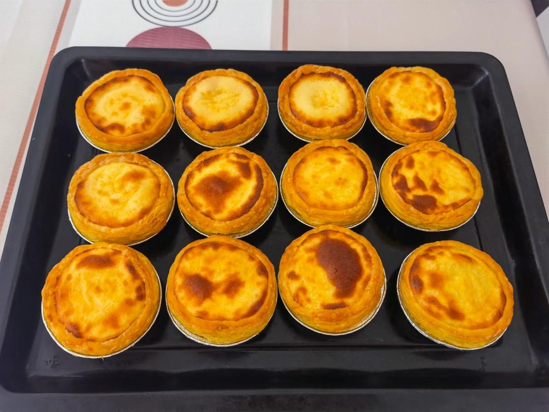 超嫩滑的葡式蛋挞(全蛋版)新手友好『秒杀KFC』