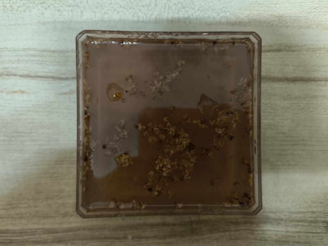 桂花茶冻
