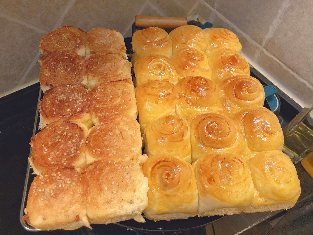 脆底蜂蜜小面包