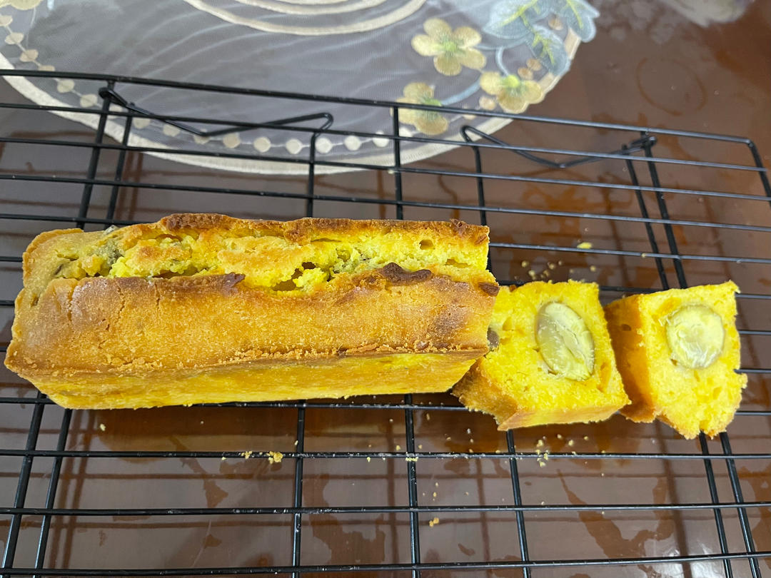 南瓜栗子磅蛋糕