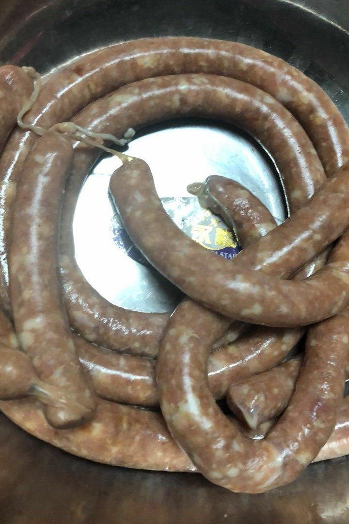 自制脆皮小香肠