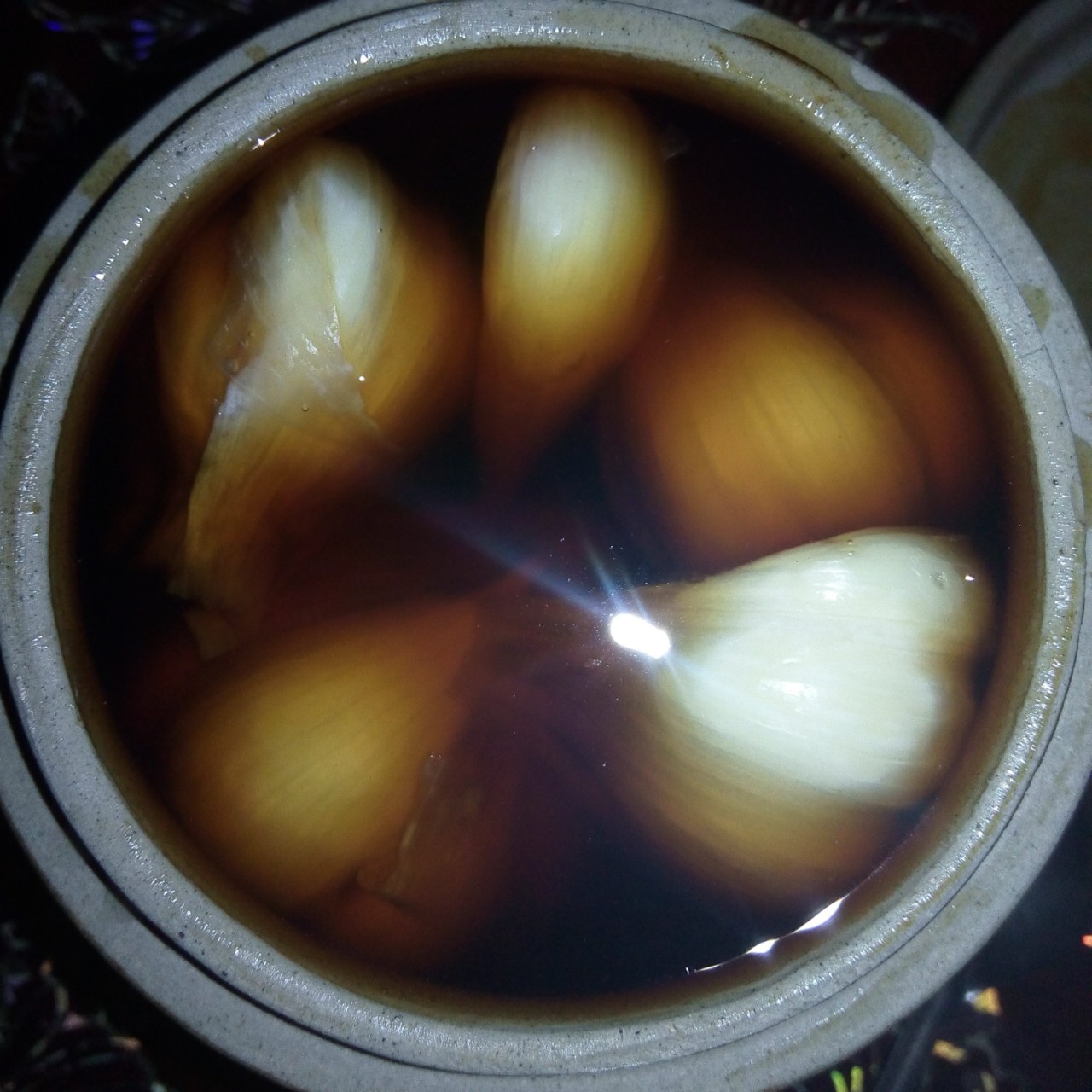 腌糖蒜