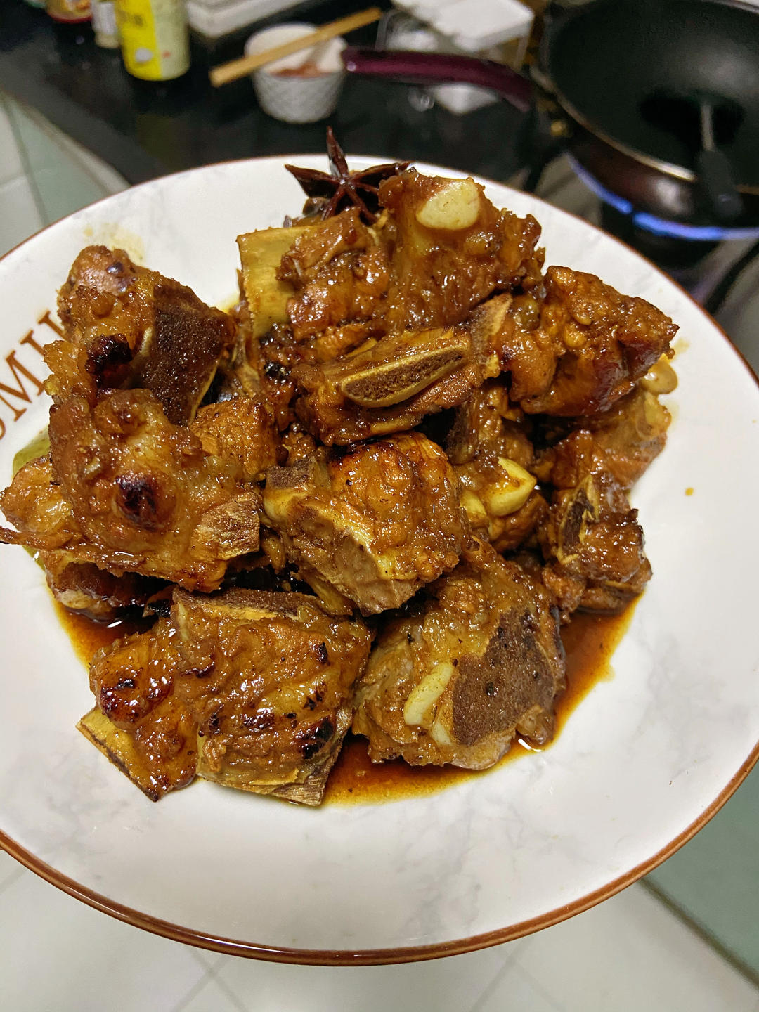 糖醋排骨（试验多次的最佳口感）