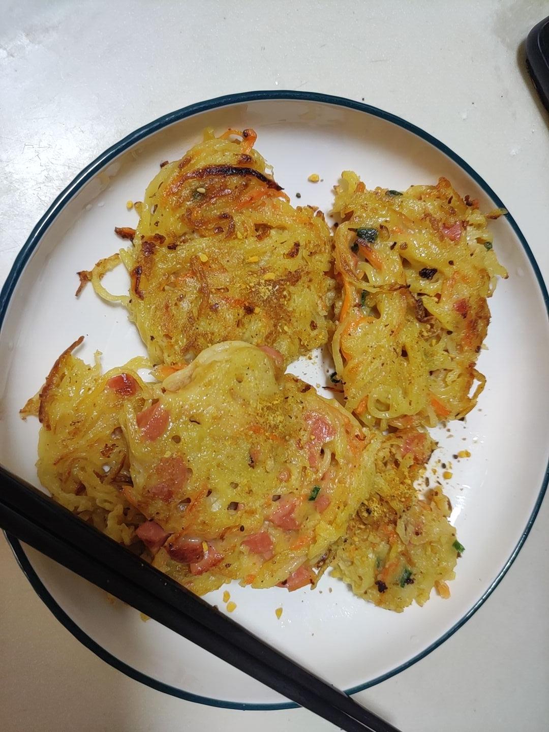 土豆饼(土豆胡萝卜丝饼)