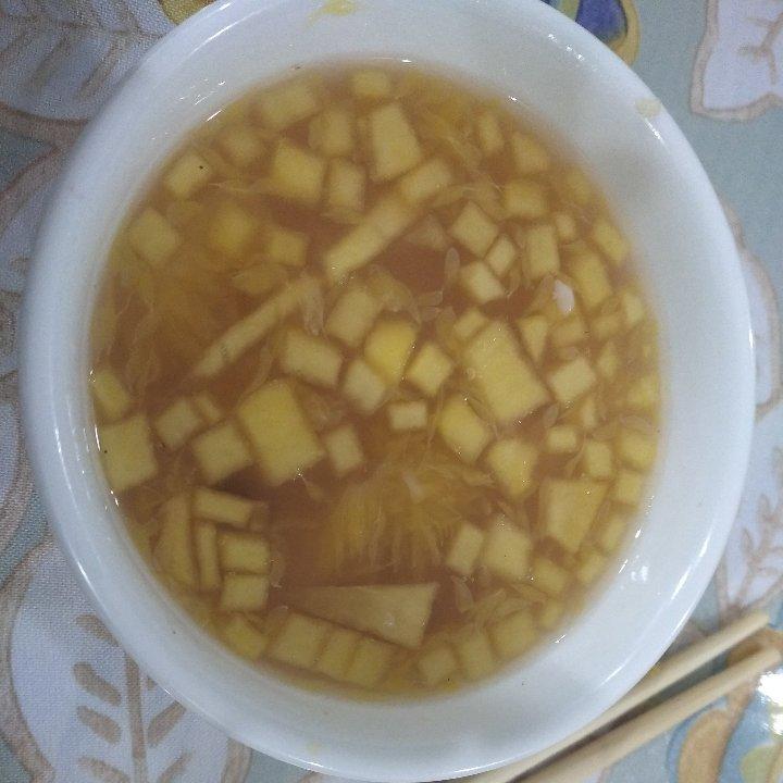 苹果酒酿小圆子甜汤