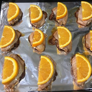 【香橙烤翅】的做法 步骤8