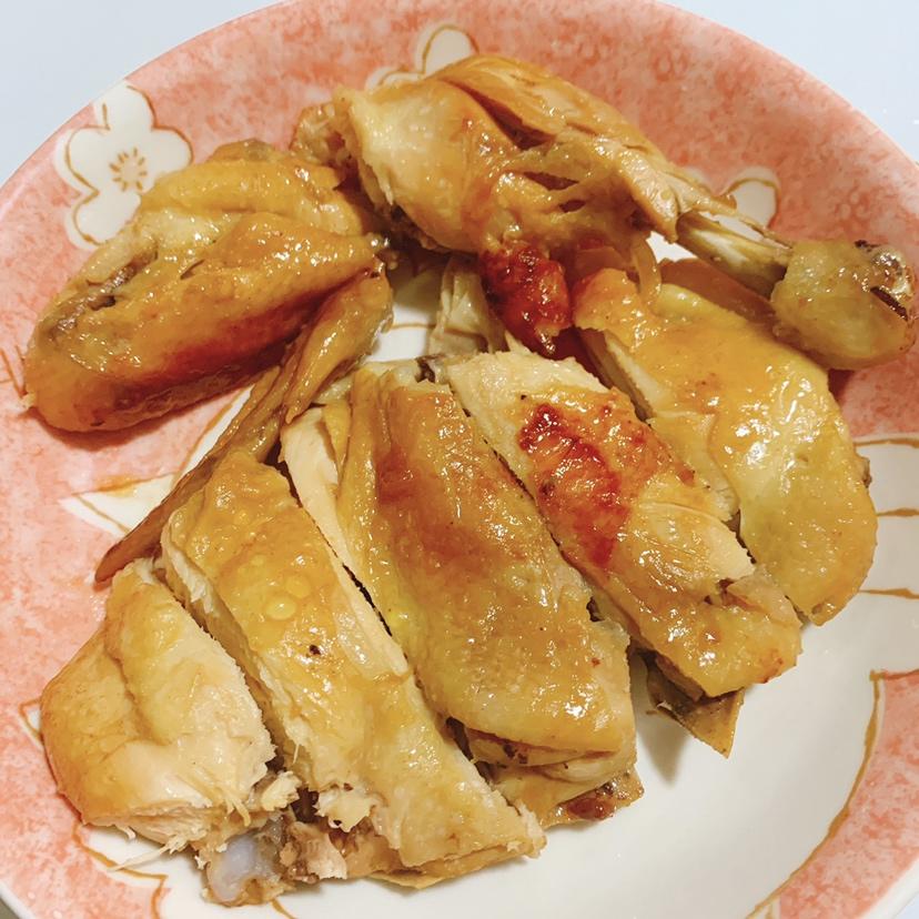 电饭煲盐焗手撕鸡