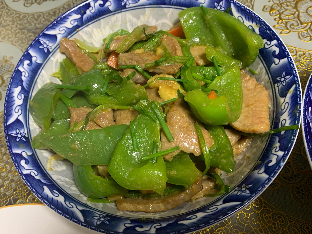 青椒炒牛肉