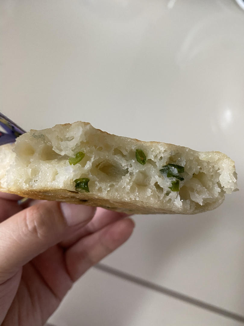 葱香发面饼 免手揉面 味道媲美早餐店
