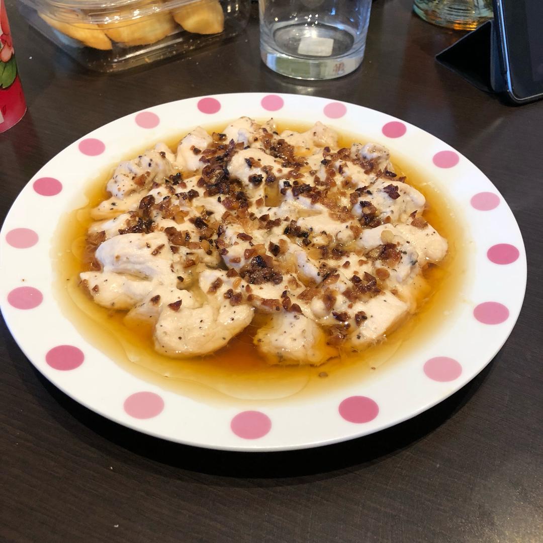 蒜蓉蒸鸡胸（鸡腿）