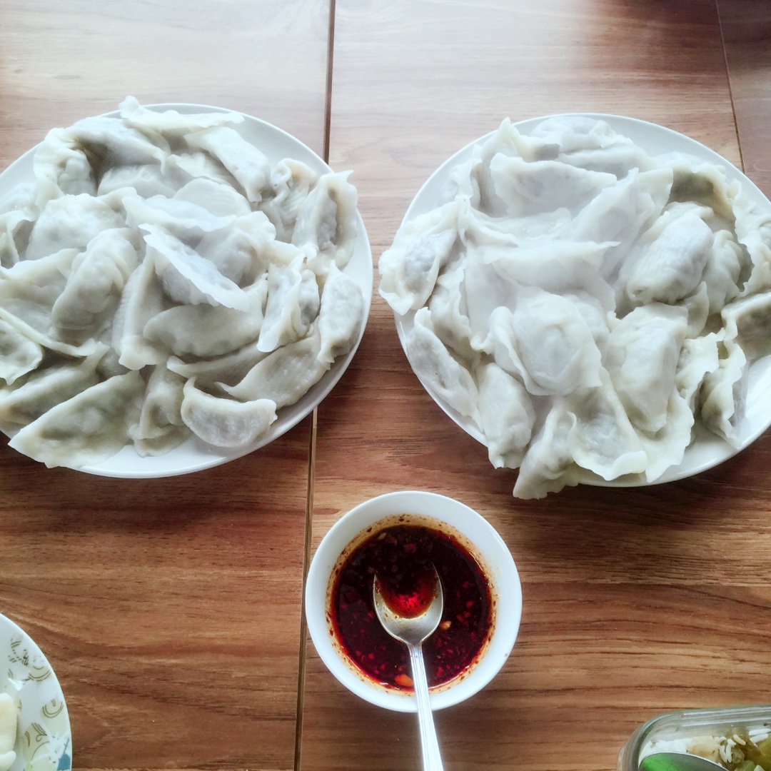 来，尝个鲜儿！ 【蒲公英水饺】