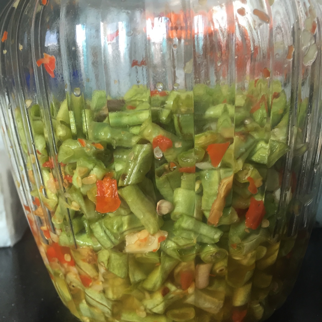 腌制酸豆角