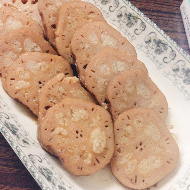 【曼食慢语】桂花红糖糯米藕