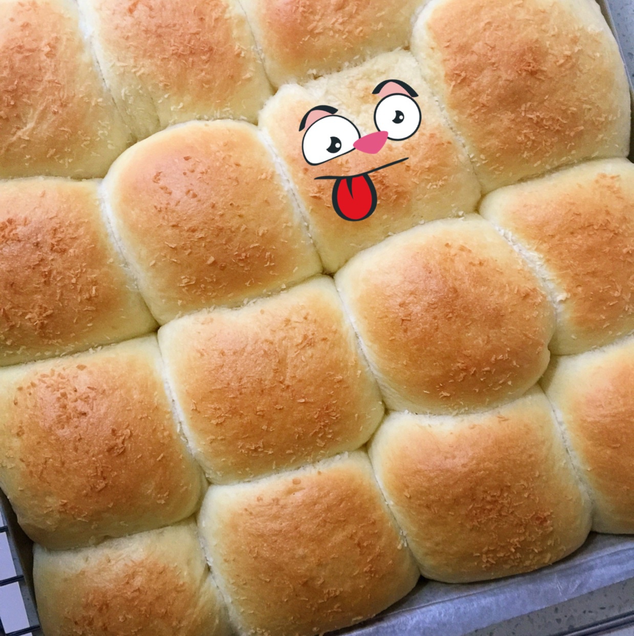 牛奶红豆小餐包