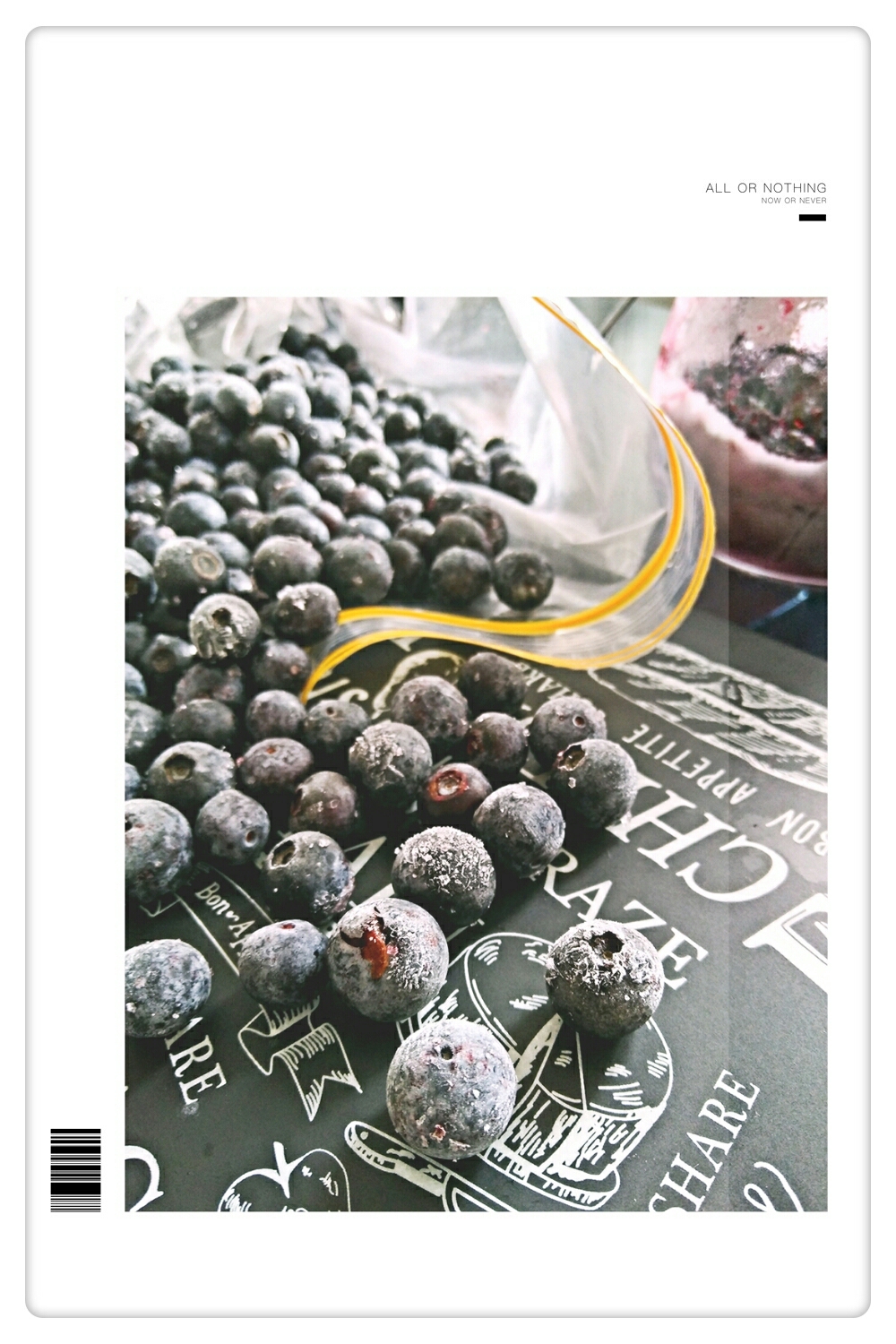 蓝莓另一种保存方式的做法