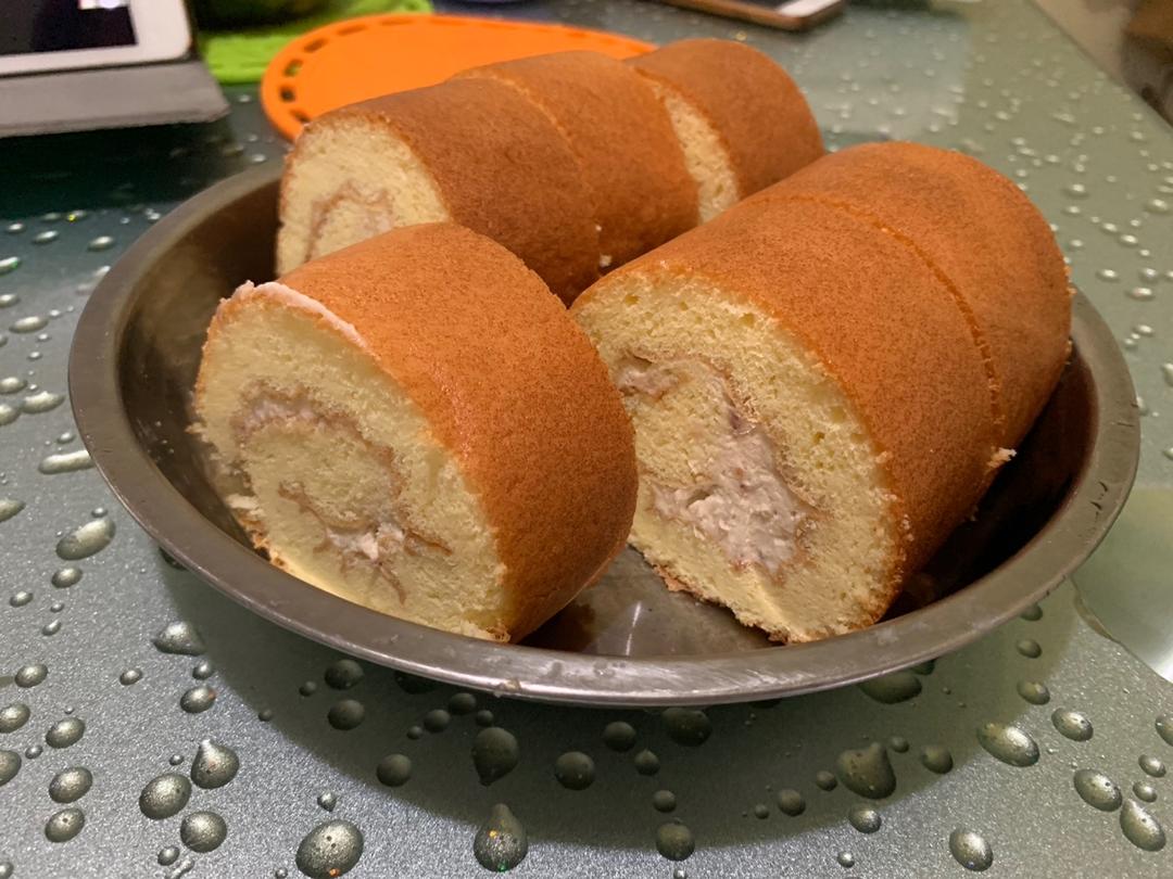 原味蛋糕卷