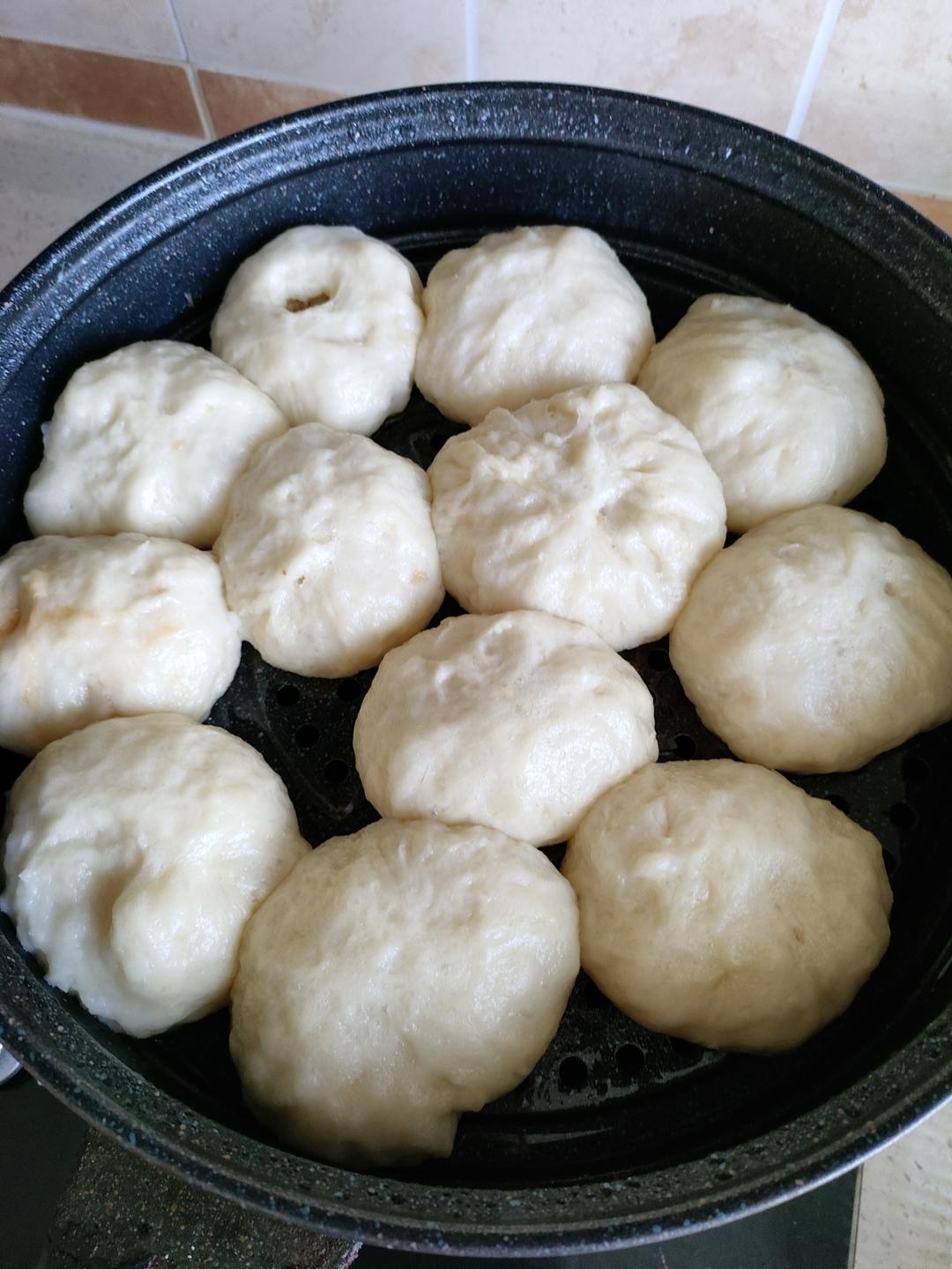 蒸包子酵母发面包子（零失败）